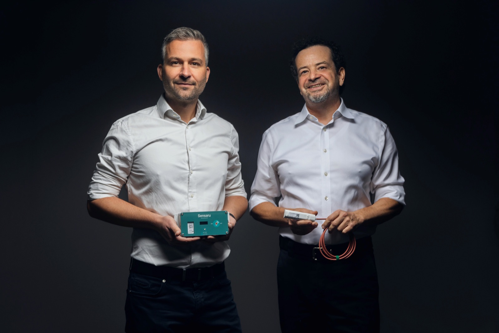 Sensaru Gründer Matthias Zeh und Gregor Aumann